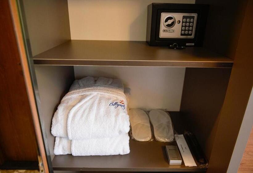 اتاق لوکس با بالکن و چشم‌انداز دریا, Calligraphy Hotel And Cottages