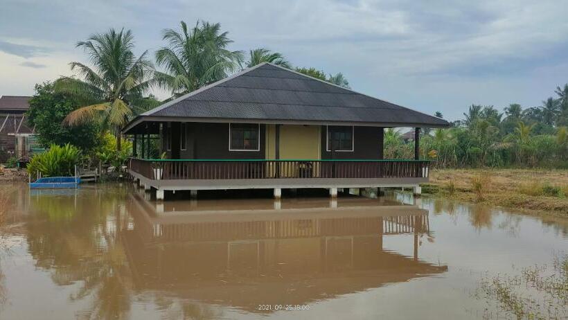 Одноместный Номер Вид на Сад, Bungalow Mat Hj Limah