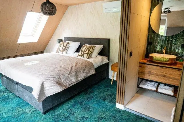 キングサイズベッドのデラックスルーム, Boetiekhotel Het Huis