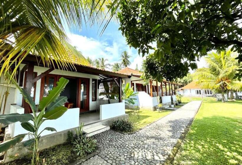 اتاق استاندارد با بالکن و چشمانداز دریا, Tejakula Sunset Boutique Resort