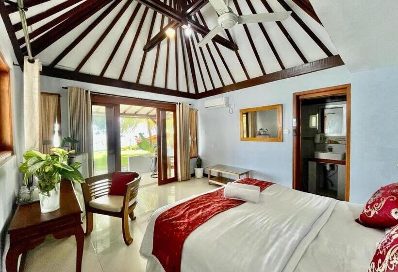 اتاق استاندارد با بالکن و چشمانداز دریا, Tejakula Sunset Boutique Resort