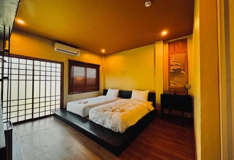 اتاق استاندارد با چشم‌انداز باغ, Cozy Shiroi Resort