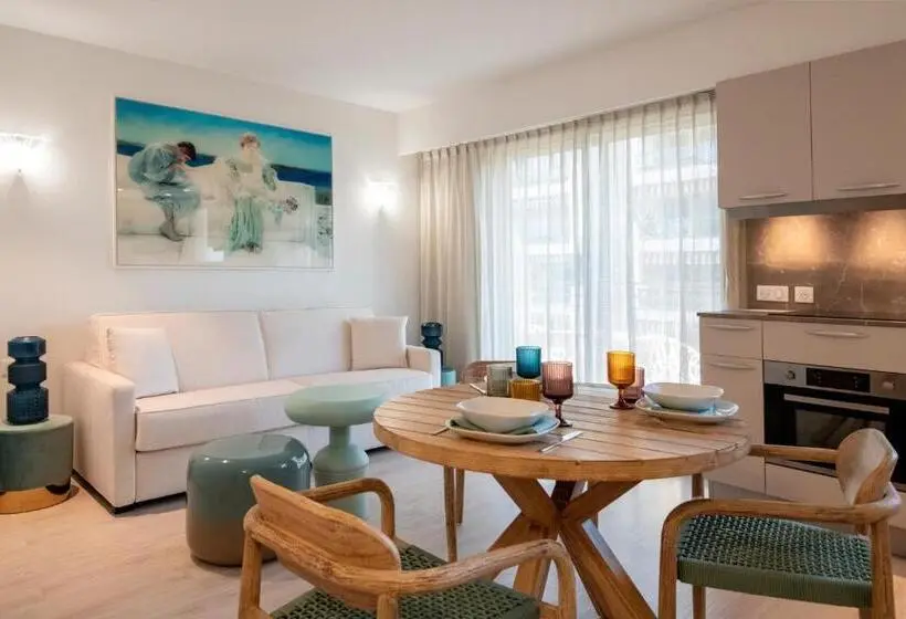1ベッドルームのデラックスアパートメント, Résidence Hôtelière Chambord Au Coeur De Menton Entièrement Rénovée