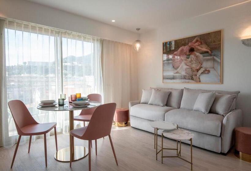 Апартаменты Deluxe 1 Спальня, Résidence Hôtelière Chambord Au Coeur De Menton   Entièrement Rénovée