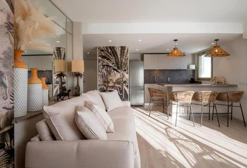 1ベッドルームペントハウスアパート, Résidence Hôtelière Chambord Au Coeur De Menton Entièrement Rénovée