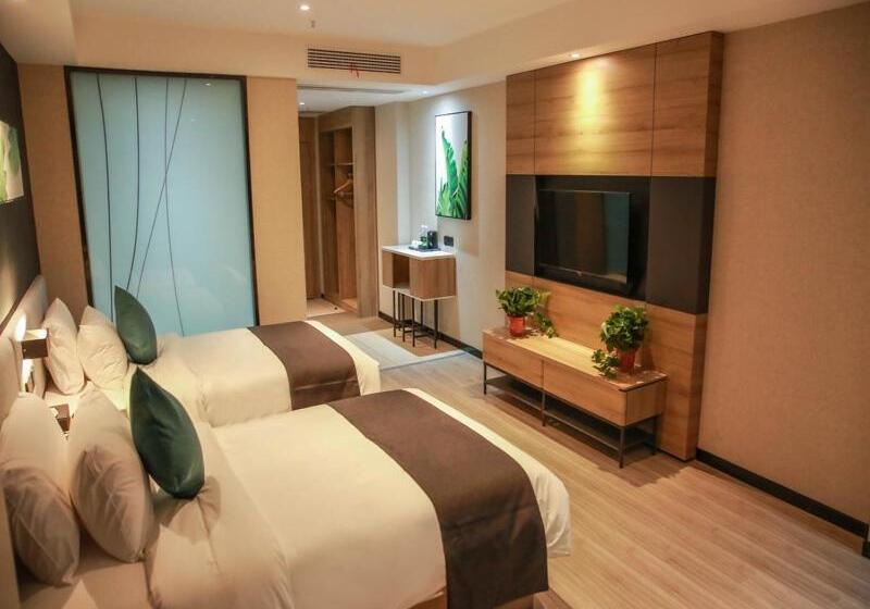 חדר פרמיום, Thank Inn Chain Suqian Hubin New District Santaishan Park