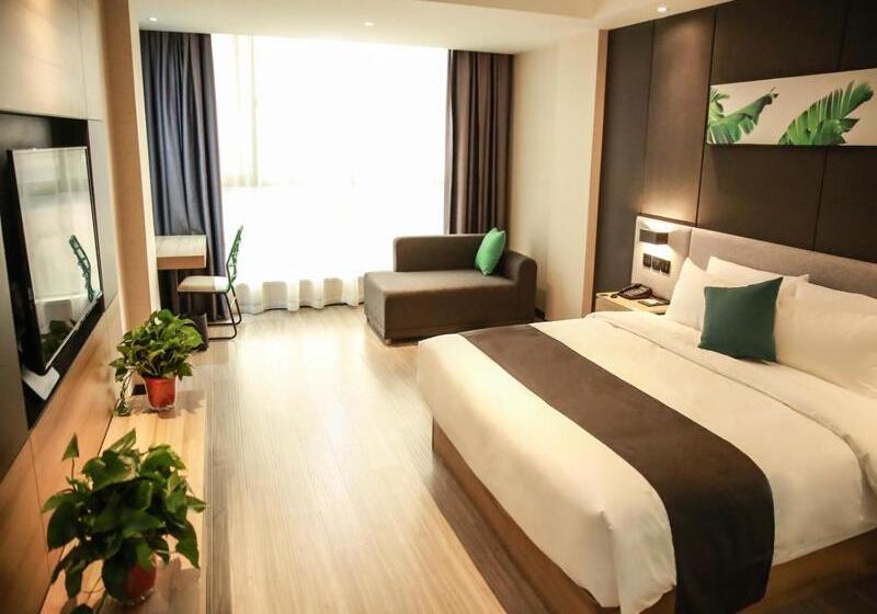 חדר פרמיום, Thank Inn Chain Suqian Hubin New District Santaishan Park