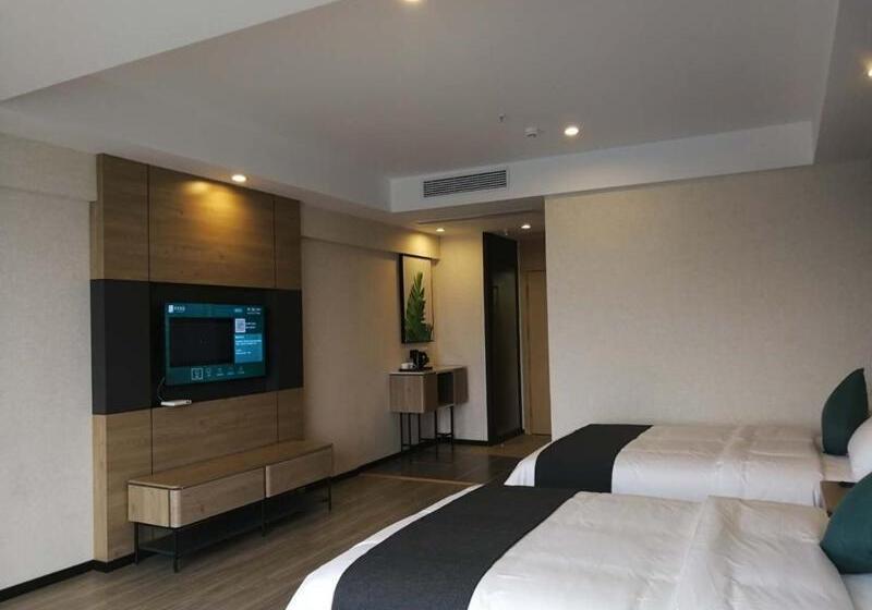 Номер Стандартный с Видом, Thank Inn Chain Hotel Yongzhou Dao County Binhe Road