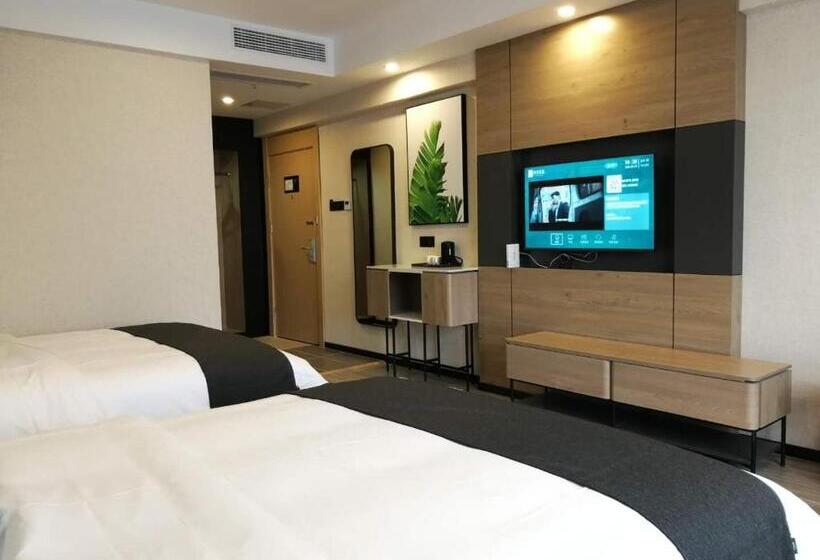 Номер Superior, Thank Inn Chain Hotel Yongzhou Dao County Binhe Road