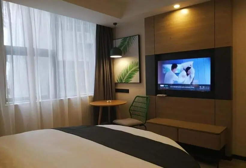 ロマンチックな部屋, Thank Inn Chain Hotel Yongzhou Dao County Binhe Road