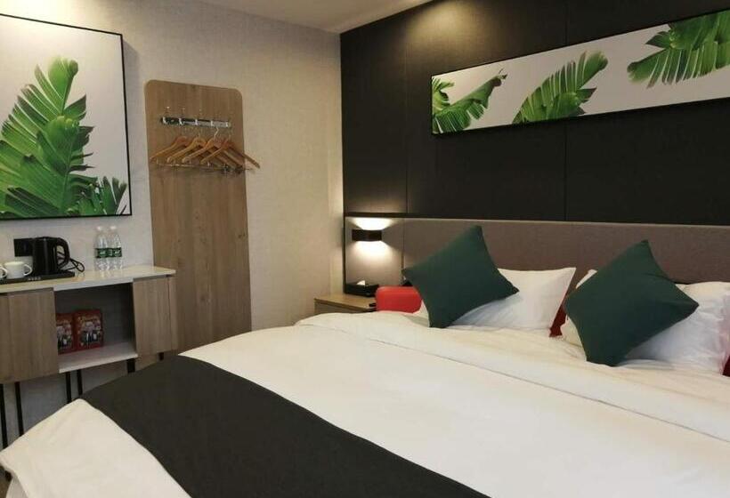 ロマンチックな部屋, Thank Inn Chain Hotel Yongzhou Dao County Binhe Road