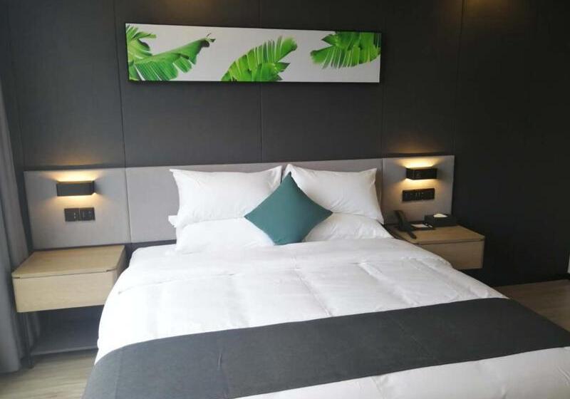 シングルデラックスルーム, Thank Inn Chain Hotel Yongzhou Dao County Binhe Road