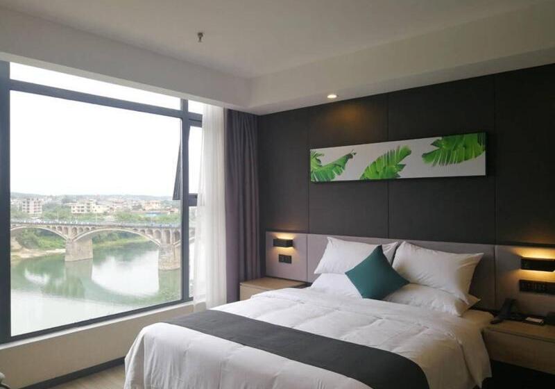 シングルデラックスルーム, Thank Inn Chain Hotel Yongzhou Dao County Binhe Road