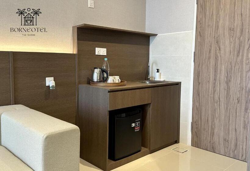 إستوديو قياسى ذو إطلالة, Borneotel The Shore Kk By Chg