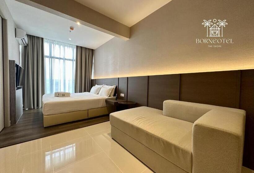 إستوديو قياسى ذو إطلالة, Borneotel The Shore Kk By Chg