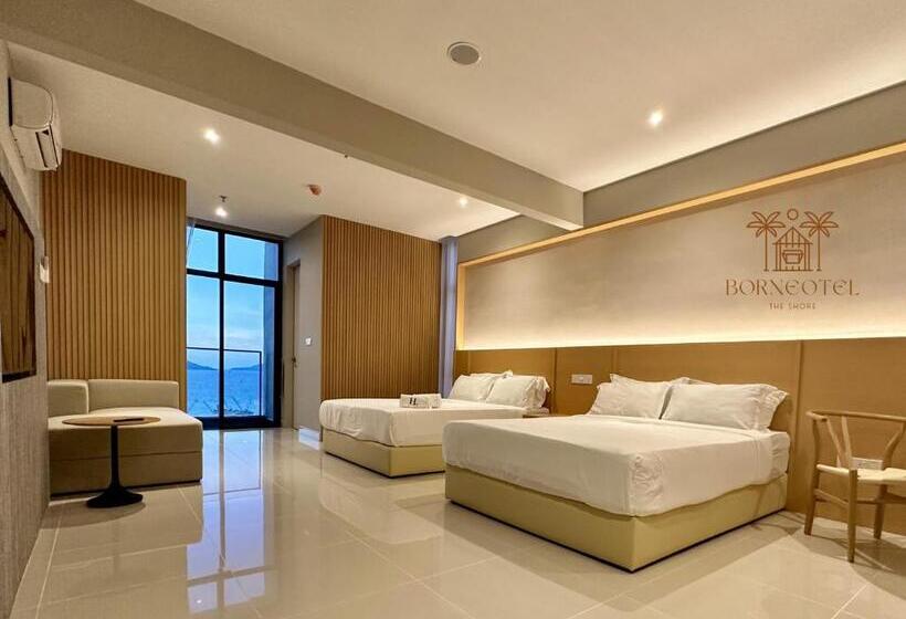 Семейный Номер Вид на Море, Borneotel The Shore Kk By Chg