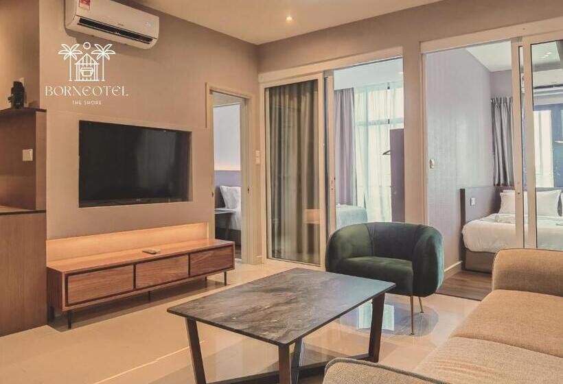 Полулюкс Вид на Море, Borneotel The Shore Kk By Chg