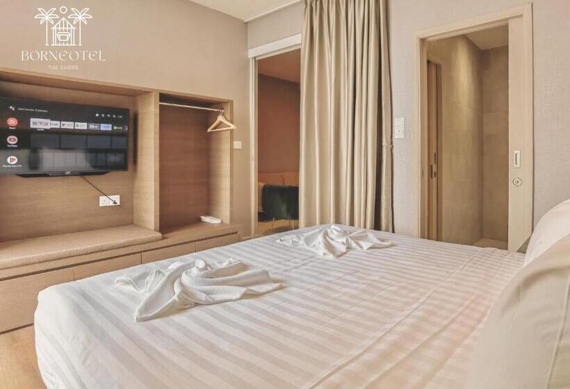 جناح جونيور مطلّ علي البحر, Borneotel The Shore Kk By Chg