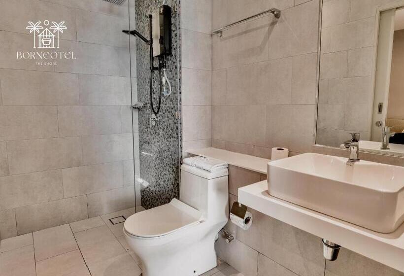 جناح جونيور مطلّ علي البحر, Borneotel The Shore Kk By Chg