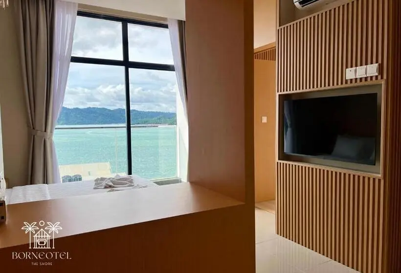 オーシャンビュースーペリアースイート, Borneotel The Shore Kk By Chg