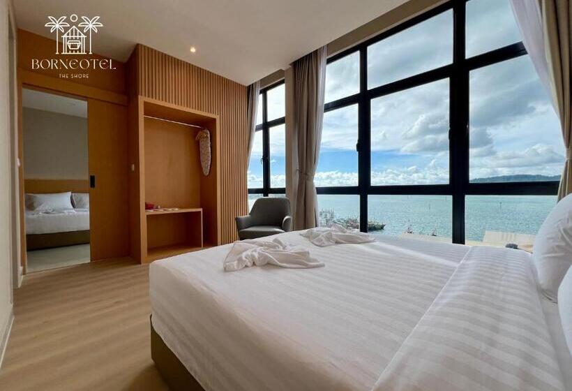 جناح سوبيريور مطل علي البحر, Borneotel The Shore Kk By Chg