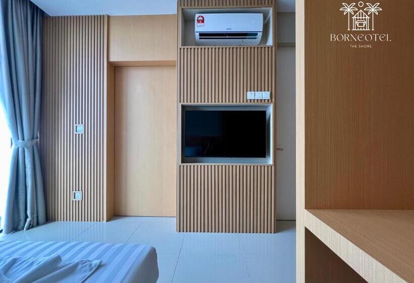 جناح سوبيريور مطل علي البحر, Borneotel The Shore Kk By Chg