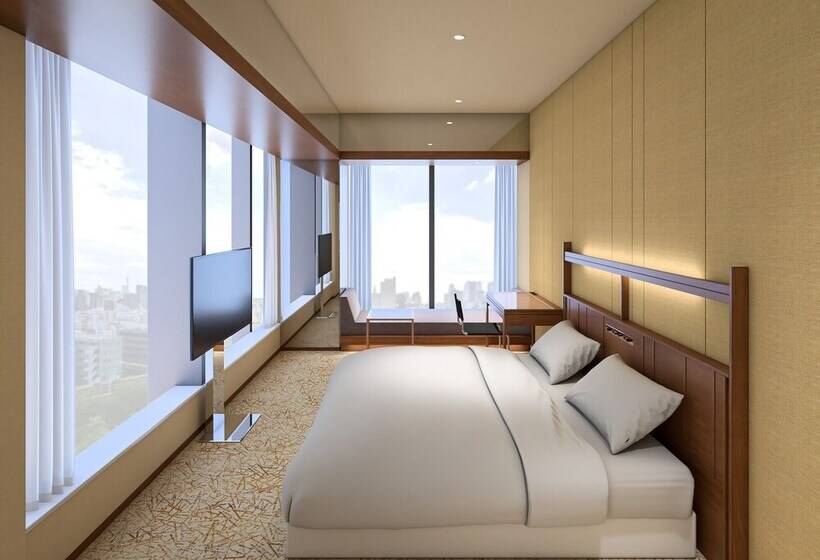 Номер Deluxe Кровать Кинг, Candeo Hotels Osaka The Tower