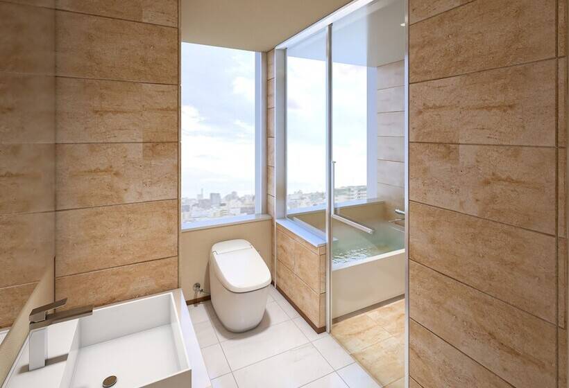 Трехместный Номер Премиум, Candeo Hotels Osaka The Tower