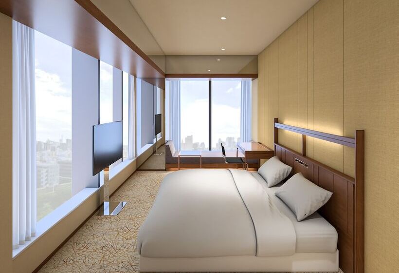 Номер Deluxe Кровать Кинг, Candeo Hotels Osaka The Tower