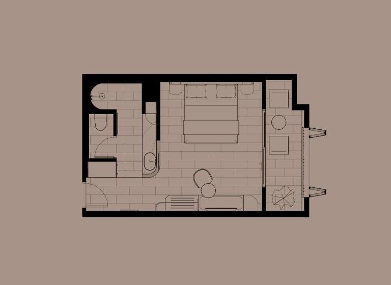 스탠다드 룸 풀장 전망, Basq House