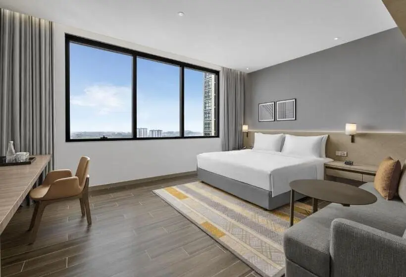 キングサイズベッドのスタンダードルーム, Hyatt Place Johor Bahru Paradigm Mall