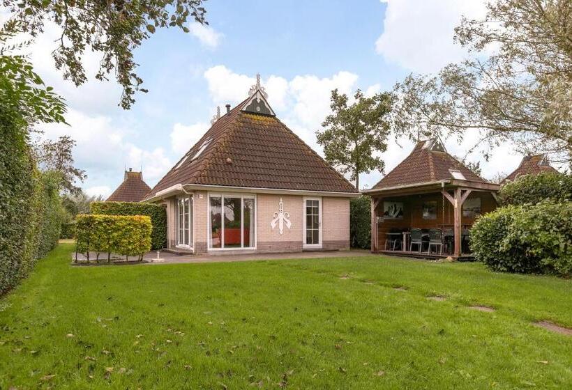 בונגלו סטנדרט עם 3 חדרי שינה, Summio Vakantiepark It Wiid