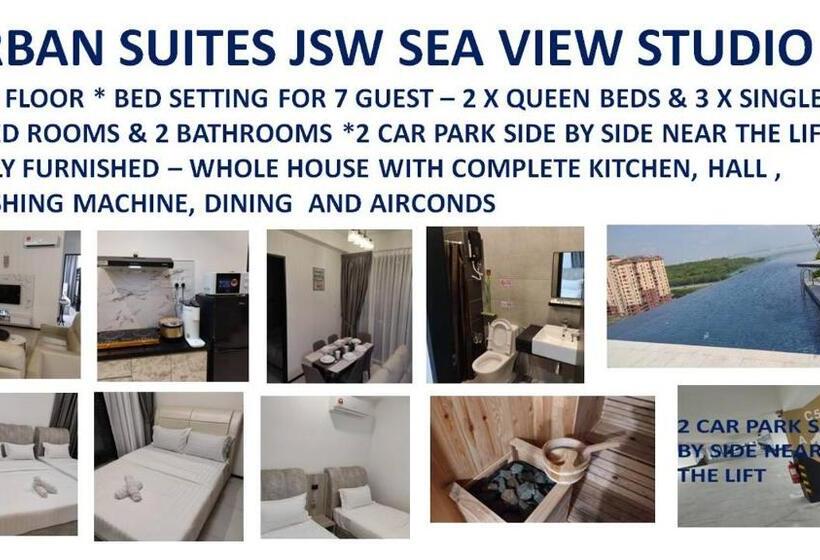 סטודיו סטנדרטי נוף לים, Urban Suites Jsw Studio 3s Commercial Condo