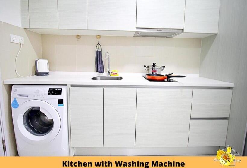 バルコニー付きスタンダードステューディオ, Sinar Rasa Homestay At I Soho, I City