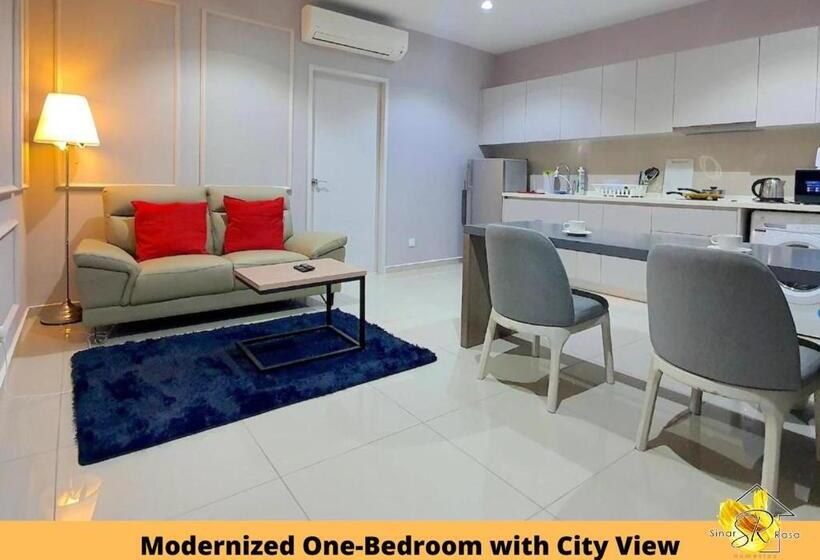 Люкс, Sinar Rasa Homestay At I Soho, I City