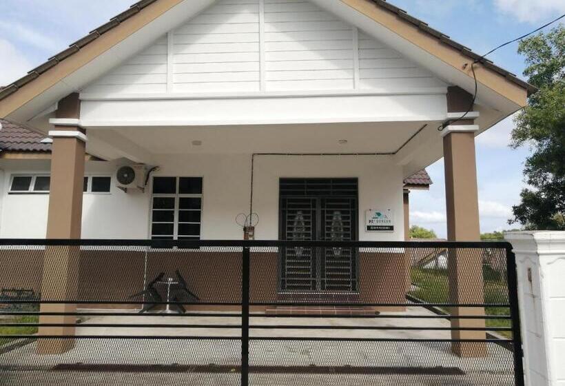 3间卧室的房子, Simple Home By Aimie Fully Aircond