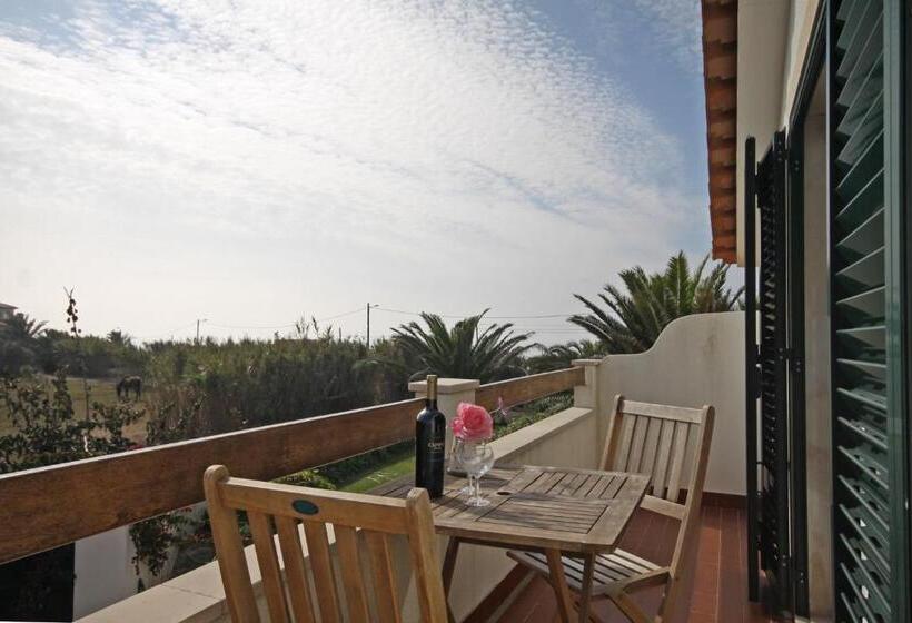 חדר דלוקס עם מרפסת נוף לים, Quinta Beira Mar