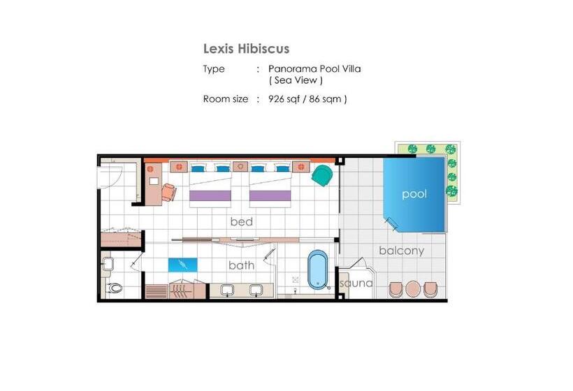 Вилла 1 Спальня Вид на Море, Lexis Hibiscus Port Dickson