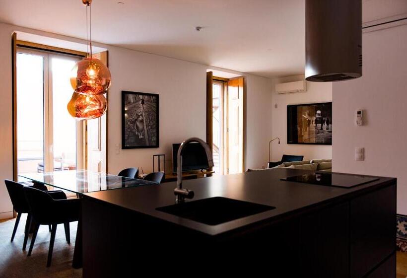 Apartamento 1 Quarto com Terraço, Flora Chiado Apartments