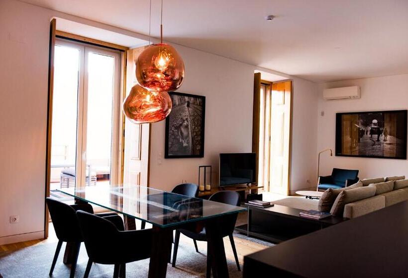 Apartamento 1 Quarto com Terraço, Flora Chiado Apartments