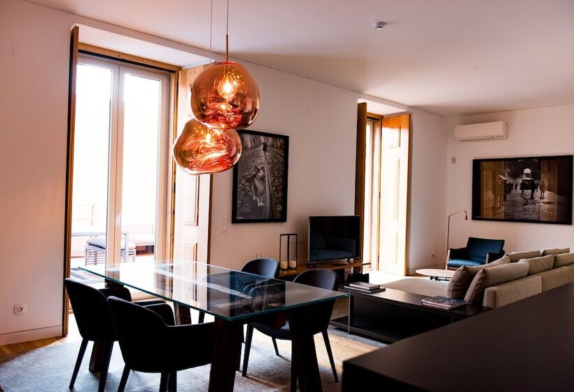 Apartamento 1 Quarto com Terraço, Flora Chiado Apartments