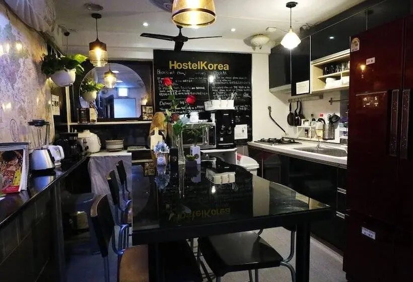 Standard Kolmen Hengen Huone Jaettu kylpyhuone, Hostel Korea Original