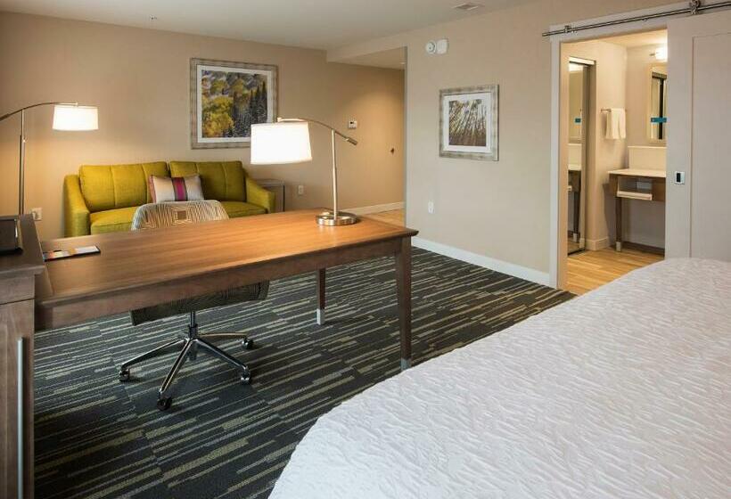 جناح ديلوكس سرير كينج, Hampton Inn & Suites Seattle/redmond