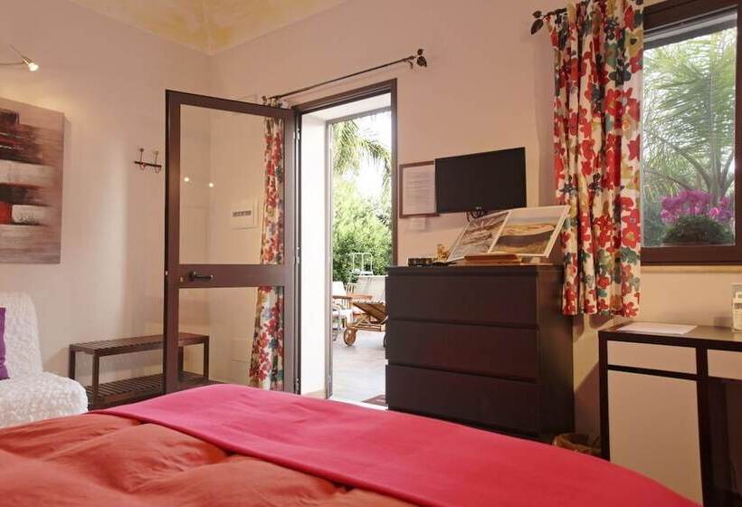 Апартаменты Deluxe с 1 спальней, с видом на бассейн, B&b Villa Del Sole Relais