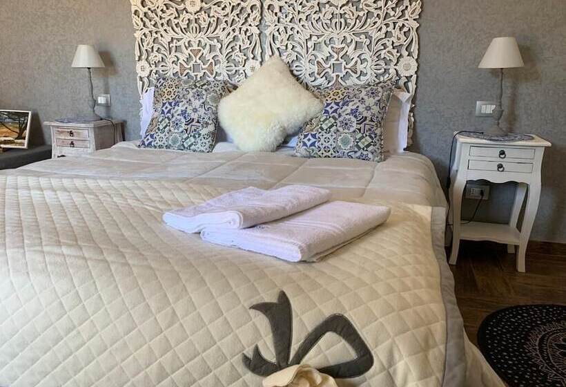 Апартаменты Deluxe с 1 спальней, с видом на бассейн, B&b Villa Del Sole Relais