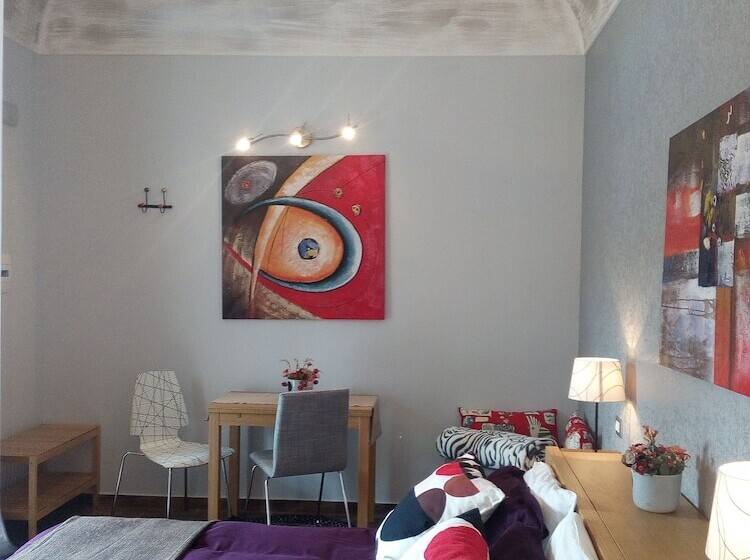 Апартаменты Deluxe с 1 спальней, с видом на бассейн, B&b Villa Del Sole Relais