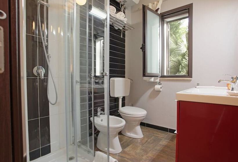 Апартаменты Deluxe с 1 спальней, с видом на бассейн, B&b Villa Del Sole Relais