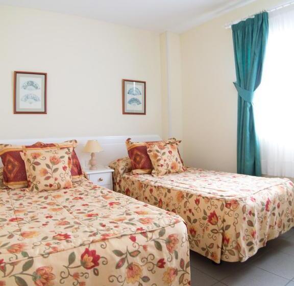 דירת דלוקס 2 חדרי שינה עם נוף לים, Club Tarahal