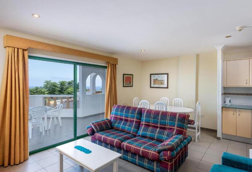 דירת דלוקס 2 חדרי שינה עם נוף לים, Club Tarahal