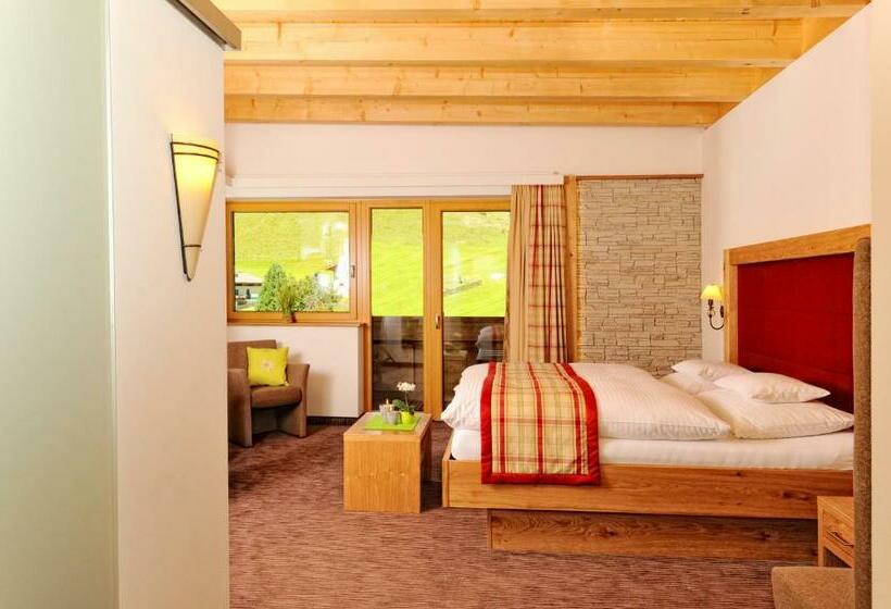 マウンテンビューデラックスルーム, Barbarahof Saalbach